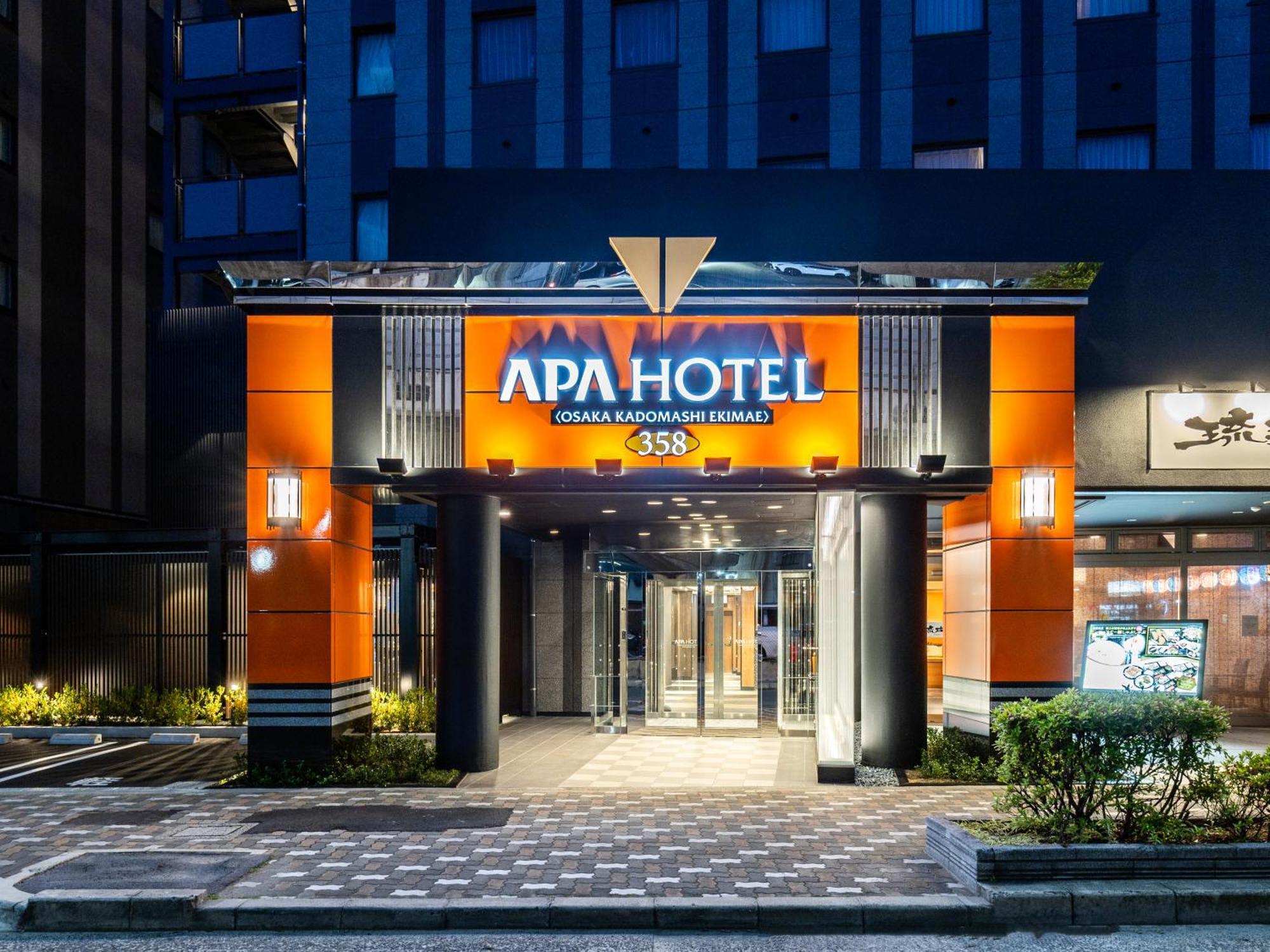 Apa Hotel Osaka Kadomashi Ekimae Exterior foto